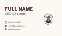 Summer Tiki Cup Business Card