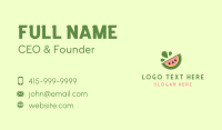 Watermelon Fruit Splash Business Card