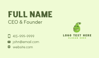 Green Pear Fruit  Business Card