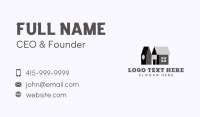 Carpentry Handyman Hammer Business Card Design