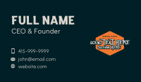 Freestyle Graffiti Emblem Wordmark Business Card Design