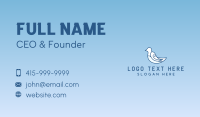 Aviary Dove Bird Business Card