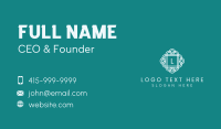 Linear Business Card example 1