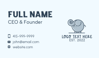 Trunk Business Card example 2