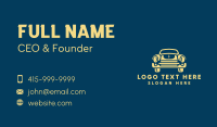 Old School Car Style Business Card Design