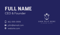 Crown Wreath Regal Shield Business Card