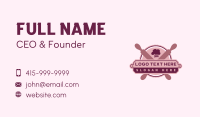 Toque Bakery Rolling Pin Business Card