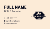 Road Trip Mountain Adventure Business Card