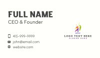 Gymnast Business Card example 4