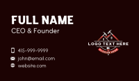 Hammer Paintbrush Maintenance Business Card