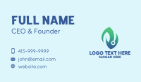 Bio Tech Leaf Business Card