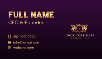 Luxury Horse Shield Business Card