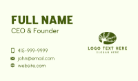 Tree Plant Park Business Card Design