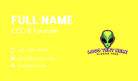 Alien Martian Gaming Business Card