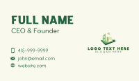 Gardening Grass House Business Card