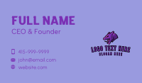 Dragon Gaming Mascot Business Card