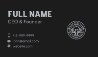 Luxury Eagle Star Business Card