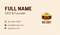 Container Jar Banner Business Card