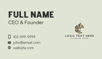 Brown Armadillo Business Card