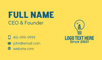 Light Business Card example 3