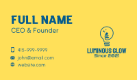 Modern Light Bulb Business Card Image Preview