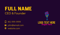 Music Playlist Business Card example 3