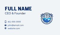 Beach Wave Trip Business Card