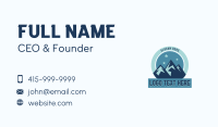 Peak Mountain Summit Business Card