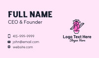 Spring Flower Gardening  Business Card