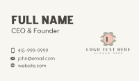 Ornamental Leaf Garden Business Card Design