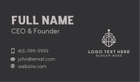 Gray Shield Legal Scale Business Card