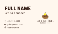 Hot Chocolate Business Card example 3
