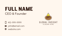 Sailboat Coffee Shop Business Card