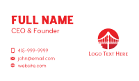 Golden Gate Bridge Business Card example 3