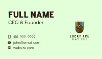 Rainbow Gold Pot Business Card Image Preview