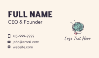 Needlecraft Business Card example 2