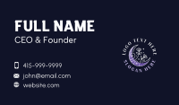 Enchanted Flower Moon Business Card