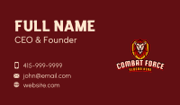Wild Lion Gaming Business Card