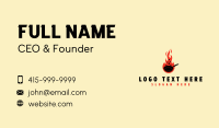 Buffet Business Card example 3