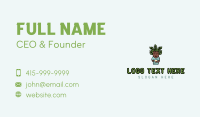 Tree Planting Garden Business Card