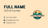 Beach Travel Resort Business Card