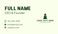 Pine Tree Light  Business Card