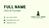 Pine Tree Business Card example 4