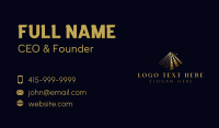 Luxury Pyramid Boutique Business Card