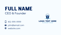 Cleaning Bucket Sanitation Business Card