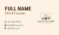 Frappuccino Business Card example 4