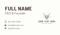 Livestock Deer Farm Business Card