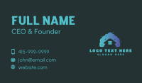 House Sanitary Cleaning Business Card