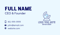 Online Conference Business Card example 1
