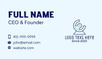 Digital Blue Webcam Business Card